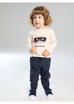 Sinsay - Koszulka z długimi rękawami - kremowy - id: 720EM-01X - marki Sinsay - 185895155 Sinsay - Koszulka z długimi rękawami - kremowy ze sklepu Sinsay w kategorii Kaftaniki i bluzki - zdjęcie 185895155