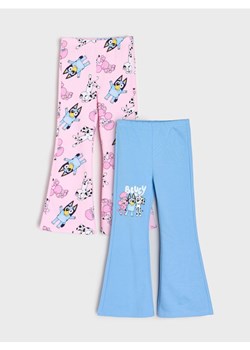 Sinsay - Spodnie flare ze wzorem Bluey 2 pack - wielobarwny ze sklepu Sinsay w kategorii Spodnie dziewczęce - zdjęcie 185895327