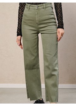 Sinsay - Jeansy culotte - zielony ze sklepu Sinsay w kategorii Jeansy damskie - zdjęcie 185895329