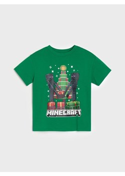 Sinsay - Koszulka Minecraft - zielony ze sklepu Sinsay w kategorii T-shirty chłopięce - zdjęcie 185895486