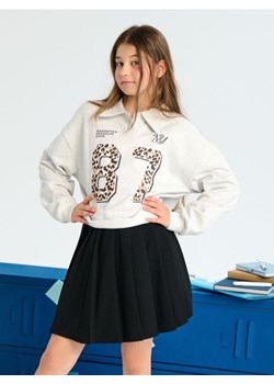Sinsay - Bluza z kołnierzykiem - szary ze sklepu Sinsay w kategorii Bluzy dziewczęce - zdjęcie 185895488