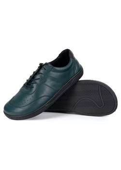 BUTY DAMSKIE BAREFOOT SKÓRA MINIMALISTYCZNE SZEROKIE ARIA zielone 103MP ze sklepu butyolivier w kategorii Półbuty damskie - zdjęcie 185896665