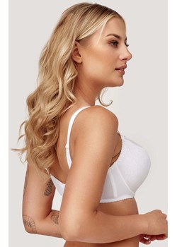 Azal biustonosz półusztywniany semi-soft biały Vanessa, Kolor biały, Rozmiar 70E, AZAL ze sklepu Intymna w kategorii Biustonosze - zdjęcie 185897029