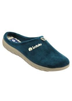 Kapcie Damskie INBLU ET-37 zielone Wsuwane ze sklepu ulubioneobuwie w kategorii Kapcie damskie - zdjęcie 185897426