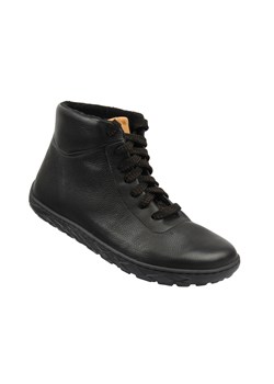 Barefoot skórzane minimalistyczne botki damskie czarne Nika Komfort 1441 ze sklepu ulubioneobuwie w kategorii Botki - zdjęcie 185897435