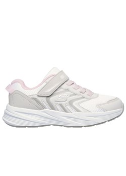 Buty dziecięce Skechers Microspec Tread 303642LNTLP - biało-beżowe ze sklepu streetstyle24.pl w kategorii Buty sportowe dziecięce - zdjęcie 185900548