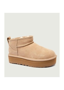 UGG Śniegowce CLASSIC ULTRA MINI PLATFORM | skóra ze sklepu Gomez Fashion Store w kategorii Buty zimowe dziecięce - zdjęcie 185900675
