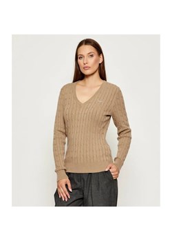 Gant Sweter | Slim Fit ze sklepu Gomez Fashion Store w kategorii Swetry damskie - zdjęcie 185900819