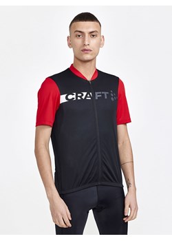 Craft Koszulka kolarska &quot;Core Endur&quot; w kolorze czerwono-czarnym ze sklepu Limango Polska w kategorii T-shirty męskie - zdjęcie 185902917