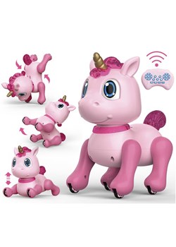 Techkidz Zdalnie sterowany jednorożec w kolorze jasnoróżowym - 6+ ze sklepu Limango Polska w kategorii Zabawki - zdjęcie 185903576