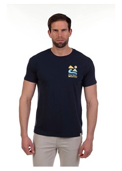 The Time of Bocha Koszulka w kolorze granatowym ze sklepu Limango Polska w kategorii T-shirty męskie - zdjęcie 185903608