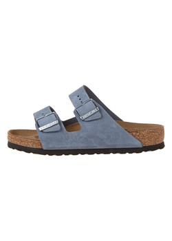 Birkenstock Skórzane klapki &quot;Arizona&quot; w kolorze błękitnym ze sklepu Limango Polska w kategorii Klapki damskie - zdjęcie 185904765