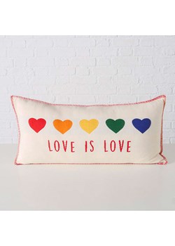 Boltze Poduszka &quot;Colove&quot; w kolorze czerwono-kremowym - 70 x 35 cm ze sklepu Limango Polska w kategorii Poduszki dekoracyjne - zdjęcie 185905646
