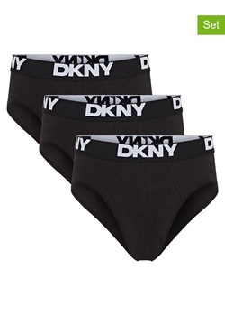DKNY Slipy (3 pary) w kolorze czarnym ze sklepu Limango Polska w kategorii Majtki męskie - zdjęcie 185905686