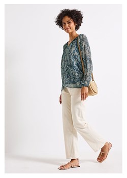 Street One Bluzka w kolorze kremowo-morskim ze sklepu Limango Polska w kategorii Bluzki damskie - zdjęcie 185906217