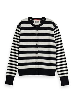 Scotch &amp; Soda Kardigan w kolorze czarno-białym ze sklepu Limango Polska w kategorii Swetry damskie - zdjęcie 185906917