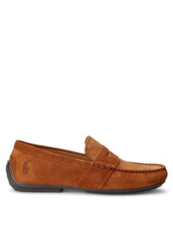 Mokasyny Polo Ralph Lauren Reynold 803893741003 Brązowy ze sklepu eobuwie.pl w kategorii Mokasyny męskie - zdjęcie 185908516
