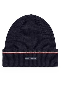 Czapka Tommy Hilfiger AM0AM13587 Granatowy ze sklepu eobuwie.pl w kategorii Czapki zimowe męskie - zdjęcie 185908638