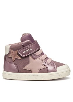 Sneakersy Geox B Gisli B561MA 0AU54 C8006 S Fioletowy ze sklepu eobuwie.pl w kategorii Buty sportowe dziecięce - zdjęcie 185908699