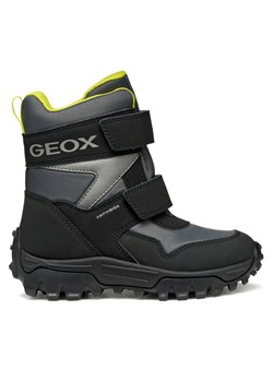 Śniegowce Geox J Himalaya B Abx J46FRE 0FU50 C1267 S Szary ze sklepu eobuwie.pl w kategorii Buty zimowe dziecięce - zdjęcie 185908915