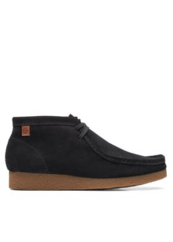 Trzewiki Clarks Shacre Boot 26159437 Czarny ze sklepu eobuwie.pl w kategorii Buty zimowe męskie - zdjęcie 185908968