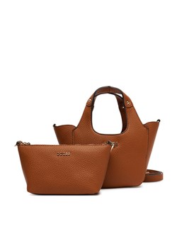 Torebka Guess Calista Mini HWBG73 34750 Brązowy ze sklepu eobuwie.pl w kategorii Torebki damskie - zdjęcie 185909115