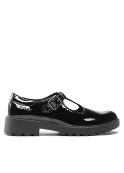 Półbuty Geox J Casey G. E J8420E 000HH C9999 S Czarny ze sklepu eobuwie.pl w kategorii Półbuty dziecięce - zdjęcie 185909197