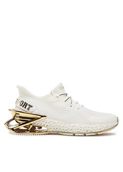Sneakersy Plein Sport The Scratch FABS USC0335 PTE003N Biały ze sklepu eobuwie.pl w kategorii Buty sportowe męskie - zdjęcie 185909199