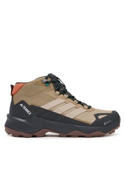 Trekkingi adidas Terrex Skychaser AX5 Mid GORE-TEX JH7804 Brązowy ze sklepu eobuwie.pl w kategorii Buty trekkingowe męskie - zdjęcie 185909285