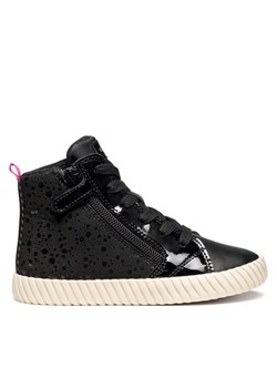 Sneakersy Geox J Mirroless J46MNA 0AU02 C9999 D Czarny ze sklepu eobuwie.pl w kategorii Buty sportowe dziecięce - zdjęcie 185909398