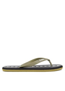 Japonki Kappa 371G1LW Green Military - Black - White Kolorowy ze sklepu eobuwie.pl w kategorii Klapki męskie - zdjęcie 185909466