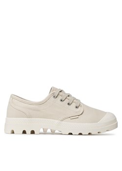 Półbuty Palladium Pampa Oxford 02351-210-M Beżowy ze sklepu eobuwie.pl w kategorii Półbuty męskie - zdjęcie 185909498