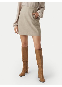 Vero Moda Spódnica ołówkowa Fortuneallison 10253954 Beżowy Slim Fit ze sklepu MODIVO w kategorii Spódnice - zdjęcie 185912919