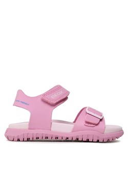Geox Sandały J Sandal Fusbetto Gi J35HQA000BCC8052 M Różowy ze sklepu MODIVO w kategorii Sandały dziecięce - zdjęcie 185912927