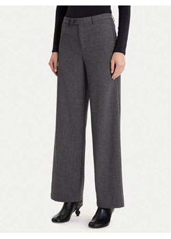 Vero Moda Spodnie materiałowe Texas 10334103 Szary Straight Fit ze sklepu MODIVO w kategorii Spodnie damskie - zdjęcie 185912936