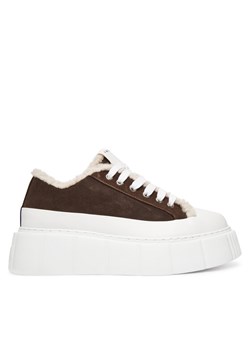 Inuikii Trampki Matilda Curly 1001.001.0381 Brązowy ze sklepu MODIVO w kategorii Trampki damskie - zdjęcie 185913078