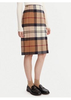 Barbour Spódnica mini Rosa LSK0064BR37 Beżowy Regular Fit ze sklepu MODIVO w kategorii Spódnice - zdjęcie 185913117