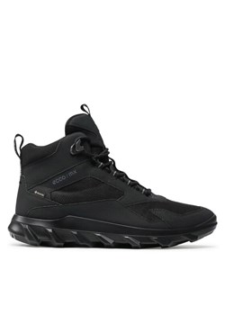 ECCO Trekkingi Mx Low Mid Gtx Tex GORE-TEX 82022451052 Czarny ze sklepu MODIVO w kategorii Buty trekkingowe męskie - zdjęcie 185913118