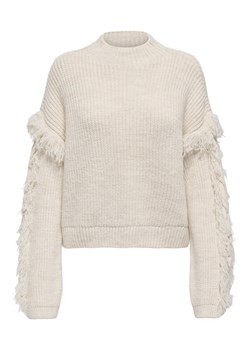 ONLY Sweter Molly 15363467 Beżowy Regular Fit ze sklepu MODIVO w kategorii Swetry damskie - zdjęcie 185913147