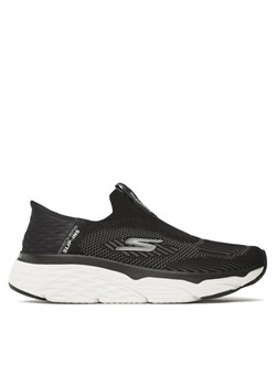 Skechers Buty do biegania Max Cushioning Elite 220389/BKW Czarny ze sklepu MODIVO w kategorii Buty sportowe męskie - zdjęcie 185913168