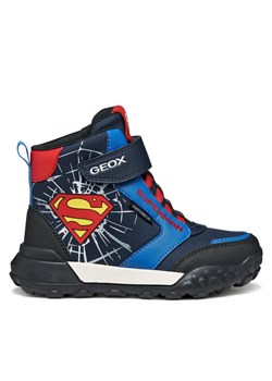 Geox Śniegowce J Trekkyup B Abx J56MBC 054FU C0735 D Granatowy ze sklepu MODIVO w kategorii Buty zimowe dziecięce - zdjęcie 185913236