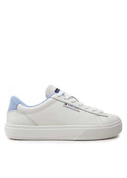 Tommy Jeans Sneakersy Tjw Cupsole Sneaker Ess EN0EN02508 Biały ze sklepu MODIVO w kategorii Trampki damskie - zdjęcie 185913248