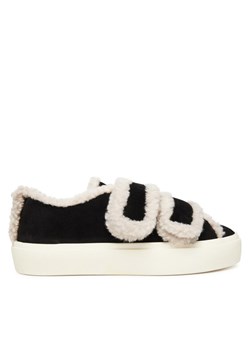 Inuikii Sneakersy Shearling Low Velcro 1001.001.0231 Czarny ze sklepu MODIVO w kategorii Buty sportowe damskie - zdjęcie 185913317