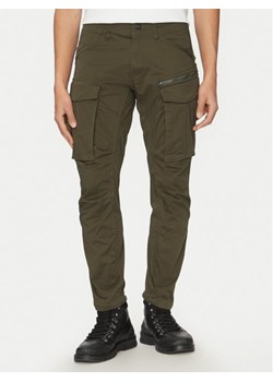 G-Star Raw Spodnie materiałowe Rovic D02190-5126 1260 Zielony Regular Fit ze sklepu MODIVO w kategorii Spodnie męskie - zdjęcie 185913326