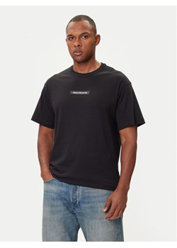 Versace Jeans Couture T-Shirt 79GAHT02 CJ00T Czarny Regular Fit ze sklepu MODIVO w kategorii T-shirty męskie - zdjęcie 185913386