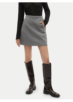 Vero Moda Spódnica ołówkowa Fortuneallison 10253954 Szary Slim Fit ze sklepu MODIVO w kategorii Spódnice - zdjęcie 185913418