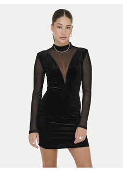 ONLY Sukienka koktajlowa Smooth 15360667 Czarny Slim Fit ze sklepu MODIVO w kategorii Sukienki - zdjęcie 185913426