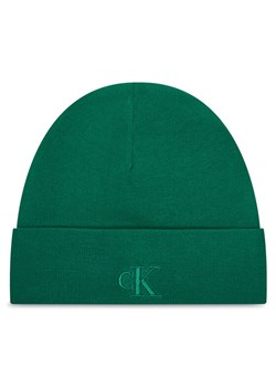Calvin Klein Czapka LV04D8020G Zielony ze sklepu MODIVO w kategorii Czapki zimowe męskie - zdjęcie 185913546