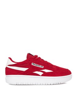 Reebok Sneakersy EO-CLUB C DOUBLE REVENGE 100229521 Bordowy ze sklepu MODIVO w kategorii Buty sportowe damskie - zdjęcie 185913605