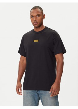 Versace Jeans Couture T-Shirt 79GAHT08 CJ00T Czarny Regular Fit ze sklepu MODIVO w kategorii T-shirty męskie - zdjęcie 185913646